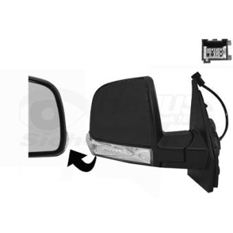 Rétroviseur extérieur VAN WEZEL [1638804]