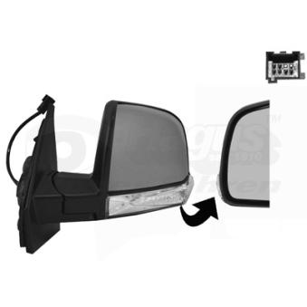 Rétroviseur extérieur VAN WEZEL OEM 1428573