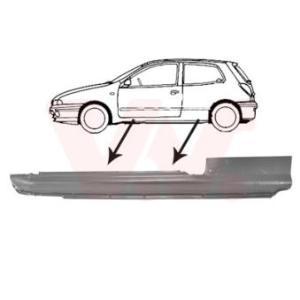 Marche-pied VAN WEZEL 1756101 Marche-pied VAN WEZEL 1756101