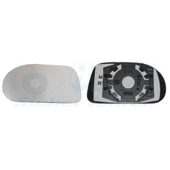 Verre de rétroviseur, rétroviseur extérieur VAN WEZEL 1756838