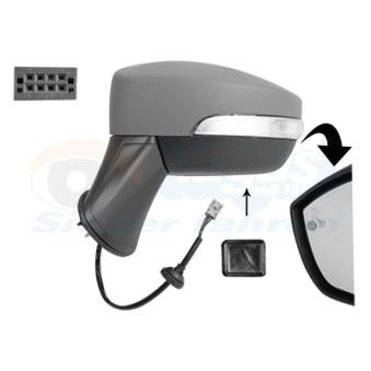 Rétroviseur extérieur VAN WEZEL 1802825