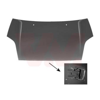 Capot-moteur VAN WEZEL [1806660]