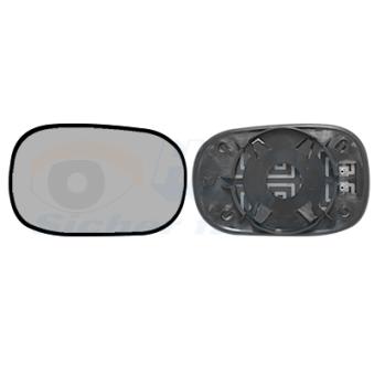 Verre de rétroviseur, rétroviseur extérieur VAN WEZEL OEM 1067627