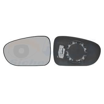 Verre de rétroviseur, rétroviseur extérieur VAN WEZEL [1867838]