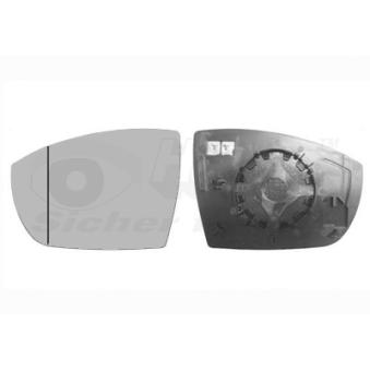 Verre de rétroviseur, rétroviseur extérieur VAN WEZEL OEM 1405073 Verre de rétroviseur, rétroviseur extérieur VAN WEZEL OEM 1405073