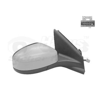 Rétroviseur extérieur VAN WEZEL [1881828]