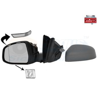 Rétroviseur extérieur VAN WEZEL OEM 1735396