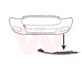 Spoiler avant gauche VAN WEZEL [1883501]