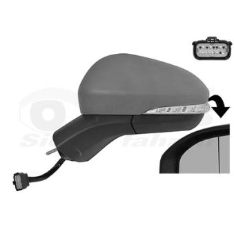 Rétroviseur extérieur VAN WEZEL OEM 5324098