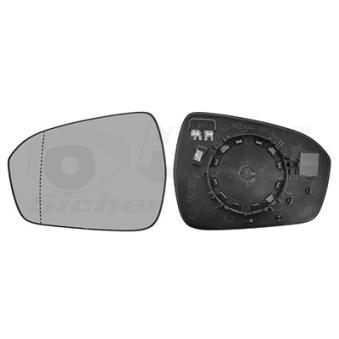 Verre de rétroviseur, rétroviseur extérieur VAN WEZEL 1883837