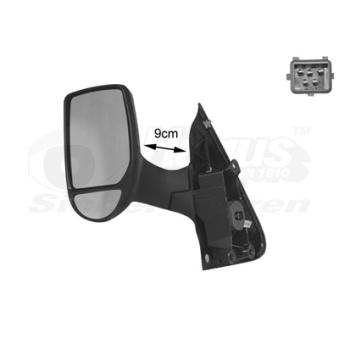 Rétroviseur extérieur VAN WEZEL OEM 4158413