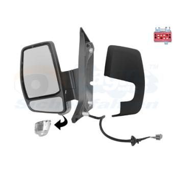 Rétroviseur extérieur VAN WEZEL OEM 1776500
