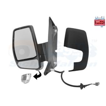 Rétroviseur extérieur VAN WEZEL OEM 2013061