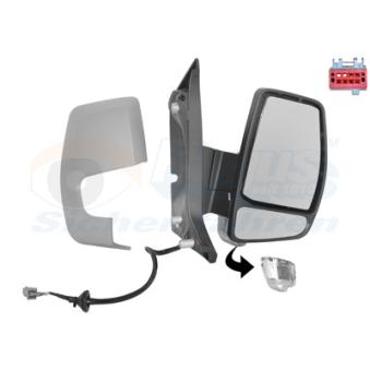 Rétroviseur extérieur VAN WEZEL OEM 2013054