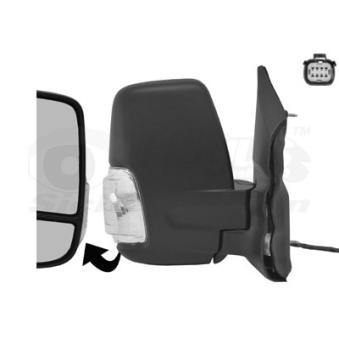 Rétroviseur extérieur VAN WEZEL OEM 1881632