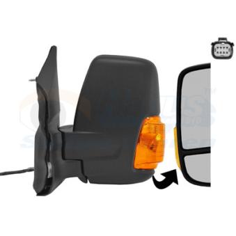 Rétroviseur extérieur VAN WEZEL [1991817]