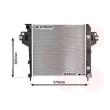 VAN WEZEL 21002043 - Radiateur, refroidissement du moteur