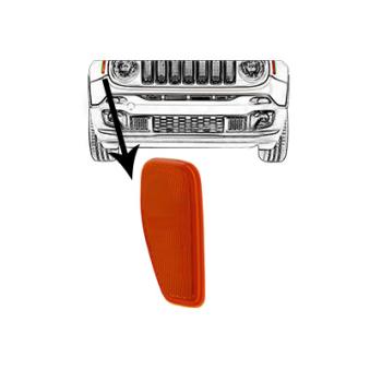 Feu clignotant avant droit VAN WEZEL 2128902