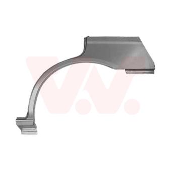 Panneau latéral arrière gauche VAN WEZEL 2551147