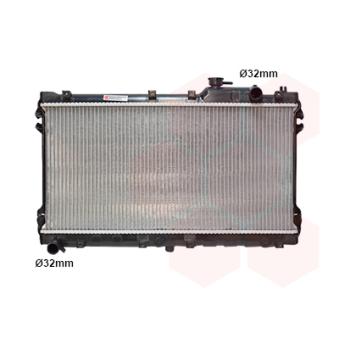 Radiateur, refroidissement du moteur VAN WEZEL OEM b61p15200b