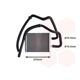 Système de chauffage VAN WEZEL OEM 3802174