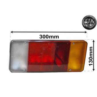 Feu arrière VAN WEZEL [2813926]