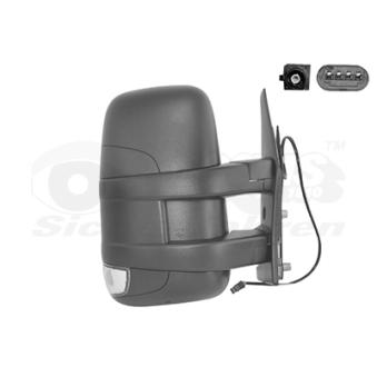 Rétroviseur extérieur VAN WEZEL OEM 3801927