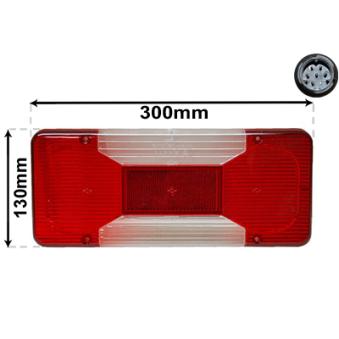 Feu arrière VAN WEZEL OEM 5801631438