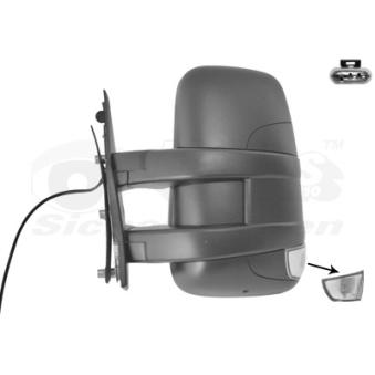 Rétroviseur extérieur VAN WEZEL OEM 3801926
