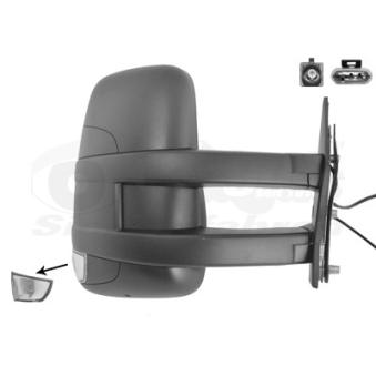 Rétroviseur extérieur VAN WEZEL OEM 3801927