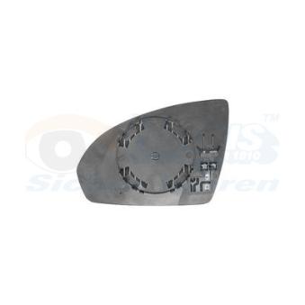 Verre de rétroviseur, rétroviseur extérieur VAN WEZEL OEM 4518100816 Verre de rétroviseur, rétroviseur extérieur VAN WEZEL OEM 4518100816