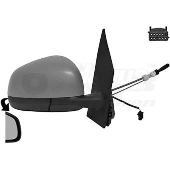 Rétroviseur extérieur VAN WEZEL OEM A4538113000