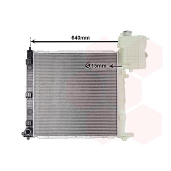 Radiateur, refroidissement du moteur VAN WEZEL OEM A6385012701