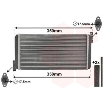Système de chauffage VAN WEZEL 30006109