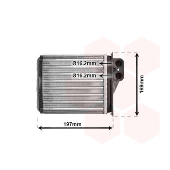 Système de chauffage VAN WEZEL OEM a2e0819017d