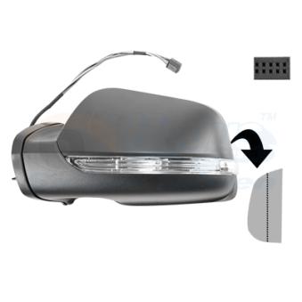 Rétroviseur extérieur VAN WEZEL [3018817]