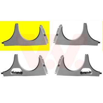 Bordure de phare avant droit VAN WEZEL [3028512]