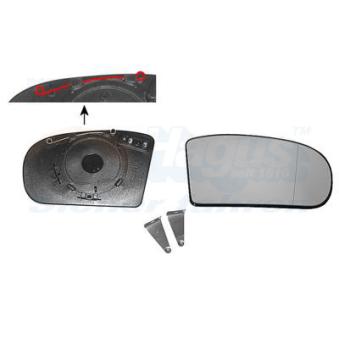 Verre de rétroviseur, rétroviseur extérieur VAN WEZEL [3032838]