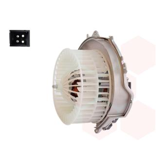 Pulseur d'air habitacle VAN WEZEL 3035773