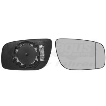 Verre de rétroviseur, rétroviseur extérieur VAN WEZEL [3043838]