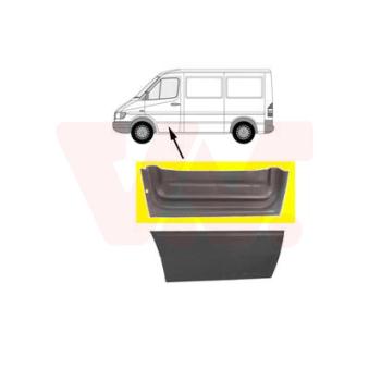 Porte, Carrosserie avant droit VAN WEZEL 3075272