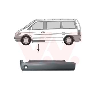 Marche-pied avant gauche VAN WEZEL 3078103
