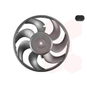 Ventilateur, refroidissement du moteur VAN WEZEL 3080746