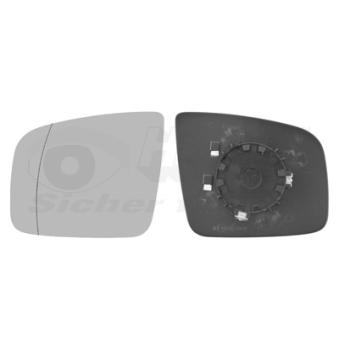 Verre de rétroviseur, rétroviseur extérieur VAN WEZEL OEM A0028114133