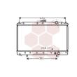 VAN WEZEL 32002043 - Radiateur, refroidissement du moteur