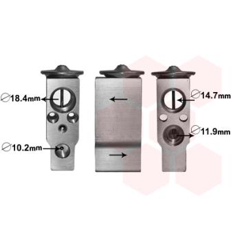 Détendeur, climatisation VAN WEZEL 33001389