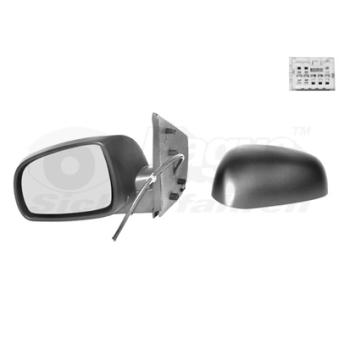 Rétroviseur extérieur VAN WEZEL [3338807]
