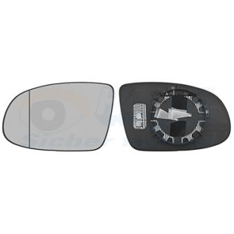 Verre de rétroviseur, rétroviseur extérieur VAN WEZEL 3715837