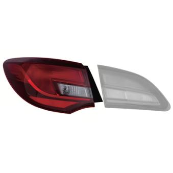 Feu arrière VAN WEZEL [3725931]