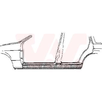 Marche-pied VAN WEZEL 3734102 Marche-pied VAN WEZEL 3734102